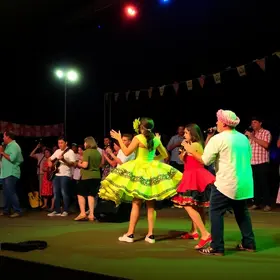 Péricles na Festa Junina de Votorantim